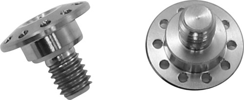 Works Connection 6x12mm Rear Master Cylinder/Shouldered Titanium Bolts (70-607)