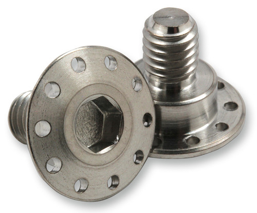 Works Connection 6x12mm Multi Functional/Shouldered Titanium Bolts (70-606)
