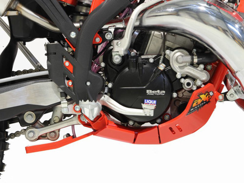 AXP Xtrem Plastic Skid Plate - Red (AX1686)