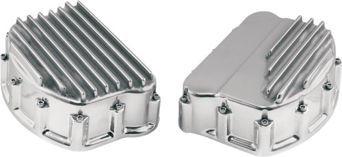 Custom Cycle Polished Finned Rocker Covers (FRC 2003-2)