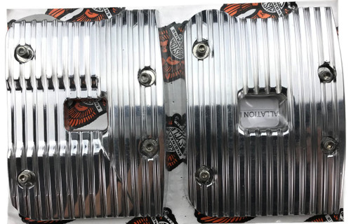 Custom Cycle EVO Polished Finned Rocker Cover (CCE5833)