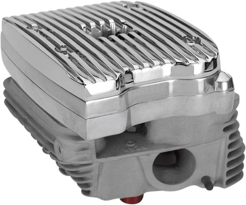 Custom Cycle EVO Polished Finned Rocker Cover (CCE5833)
