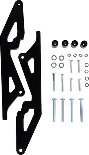 AXP Rear Rack - HDPE Black Plastic fits 2021-2024 Honda CRF300L (AX1609)