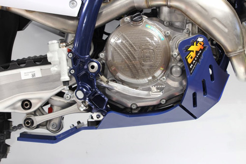 AXP Xtrem Plastic Skid Plate - Blue (AX1657)