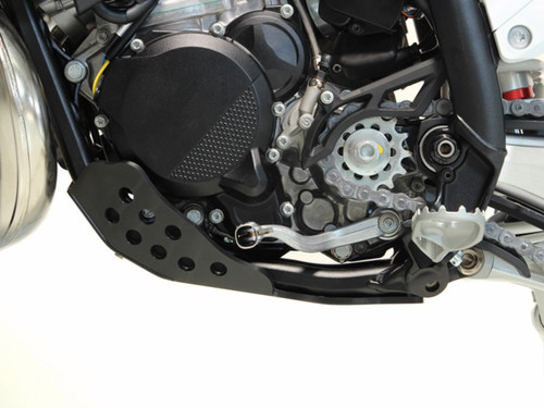 AXP HDPE Black Plastic Skid Plate (AX1639)