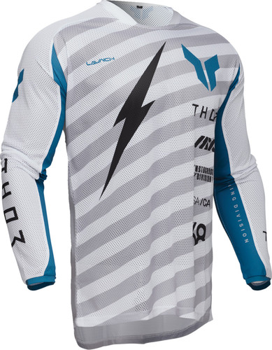Thor Launchmode Vented Raid Mens MX Offroad Jersey