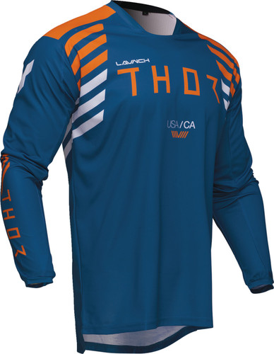 Thor Launchmode Zone Mens MX Offroad Jersey