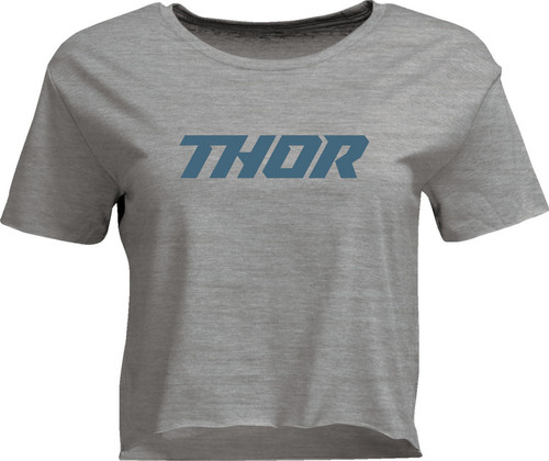Thor Corp Womens Short Sleeve Cropped T-Shirt