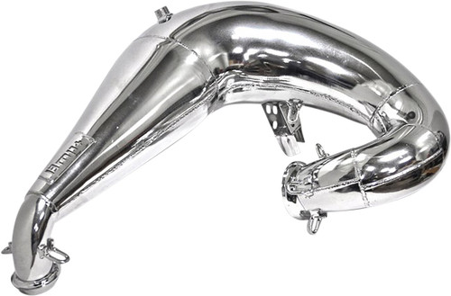 Bikeman Single Chrome Exhaust Pipe (01-122-C)
