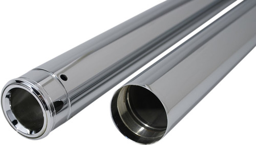 Custom Cycle 39mm 31.50" Length Ultra Chrome Fork Tubes (T 1349UC)