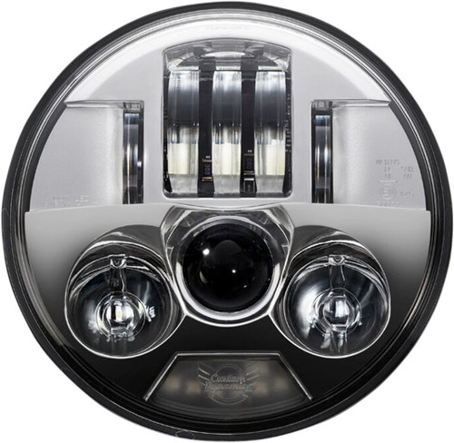 Custom Dynamics Chrome 5.75" ProBEAM LED Headlamp (PB-575-C)