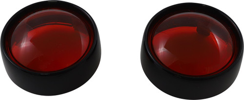 Custom Dynamics Black/Red Lenses for ProBEAM Bullet Turn Signals (PB-B-BEZ-BR)