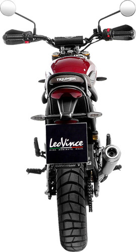 Leo Vince GP One Stainless Steel Black Slip-On Muffler (15132U)