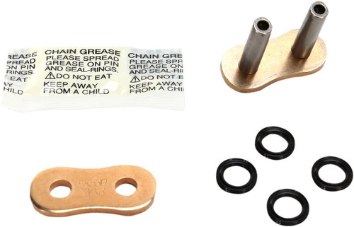 EK 530 ZVX3 Gold Rivet Connecting Link (530ZVX3-MLJ/G)