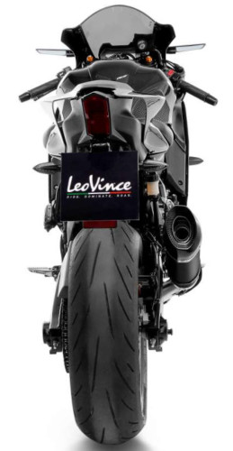 Leo Vince Factory S Black Stainless Steel Full Exhaust System (14405SBU)