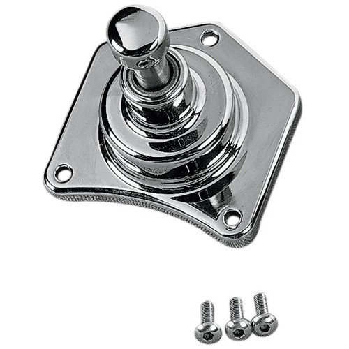 Custom Cycle Solenoid End Cover/Starter Button for Harleys (SHS9900-1)
