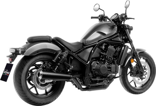 Leo Vince Classic Black Slip-On Exhaust Muffler (15009FBU)