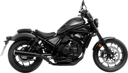 Leo Vince Classic Black Slip-On Exhaust Muffler (15009FBU)