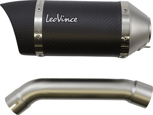 Leo Vince LV Pro Carbon Fiber Slip-On Muffler (14396EU)