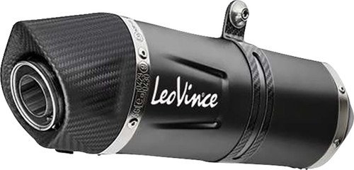 Leo Vince LV One EVO Black Stainless Steel Slip-On Muffler (14446EBU)