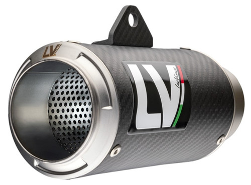 Leo Vince LV Corsa Carbon Fiber Slip-On Muffler (15400CU)