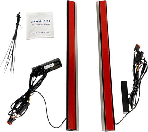 Custom Dynamics Red/Amber 12" Dual Color Plasma Rods (PR-PLUG-DC-12)