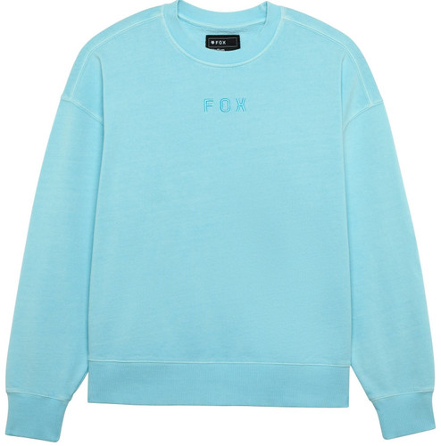 Fox Racing Wordmark Oversized Mens Crew Pullover Sweatshirt