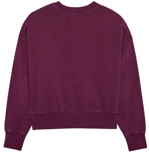 Fox Racing Wordmark Oversized Womens Crew Pullover Sweatshirt