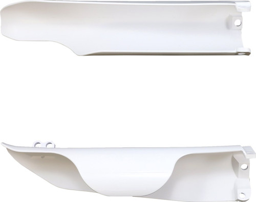 Polisport White Plastic Fork Guards (8398100001)
