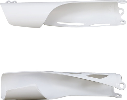 Polisport White Plastic Fork Guards (8351900001)