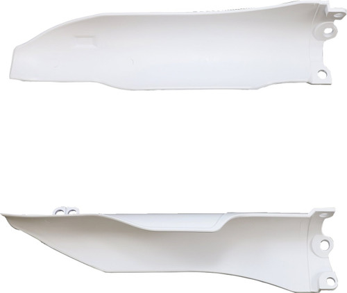 Polisport White Plastic Fork Guards (8351200001)