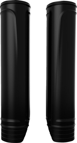 Polisport Black Plastic Upper Fork Protectors (8463500001)