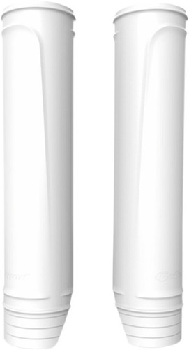 Polisport White Plastic Upper Fork Protectors (8463500002)