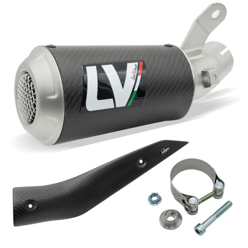 Leo Vince LV-10 Carbon Fiber Slip-On Muffler (15245C)