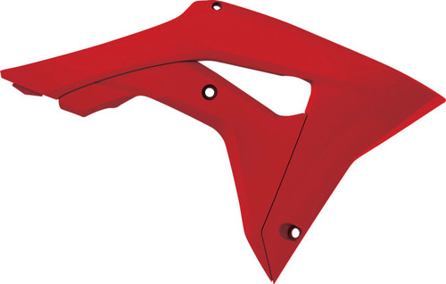 Polisport Red Plastic Radiator Shrouds/Covers (8414800004)