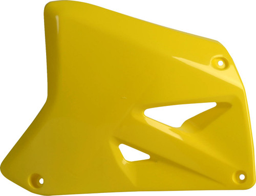 Polisport Yellow Plastic Radiator Shrouds/Covers (8423000001)