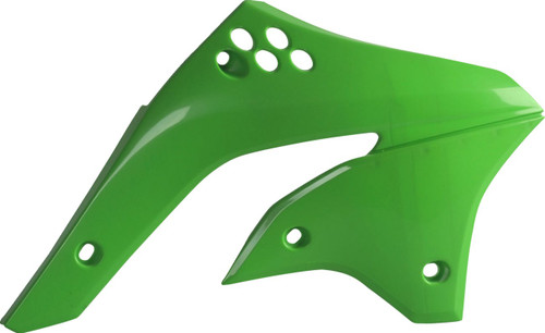 Polisport Green Plastic Radiator Shrouds/Covers (8426300006)