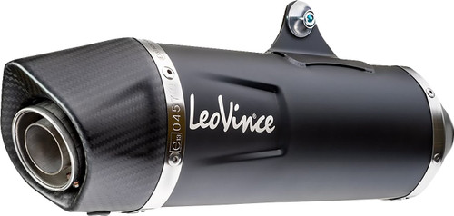 Leo Vince Nero Black Stainless Steel Slip-On Muffler (14057U)