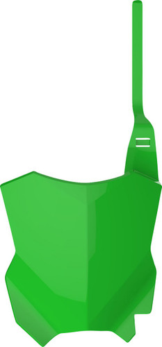 Polisport Green Plastic Front Number Plate (8665900001)
