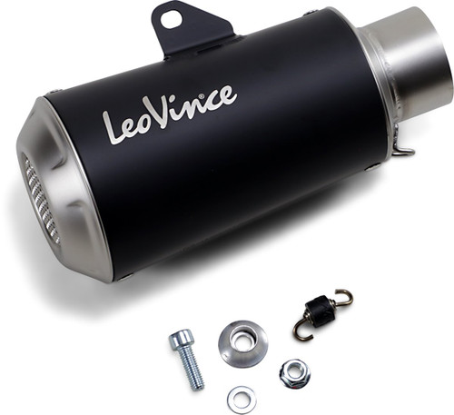 Leo Vince 54mm Universal LV-10 Black Edition Slip-On Muffler (9746BU)
