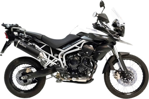 Leo Vince Nero Black Stainless Steel Slip-On Muffler (14006U)
