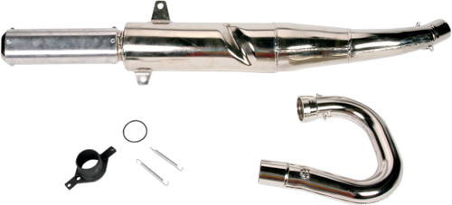 DG Nickel-Plated Xtreme ATV Exhaust Pipe (00-5005)