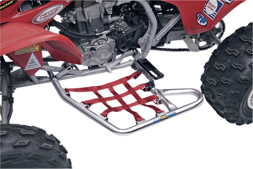DG Natural/Red Aluminum Alloy Nerf Bars (60-2455)