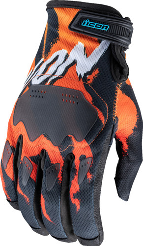 Icon Hooligan Rad Dawn Mens Motorcycle Gloves