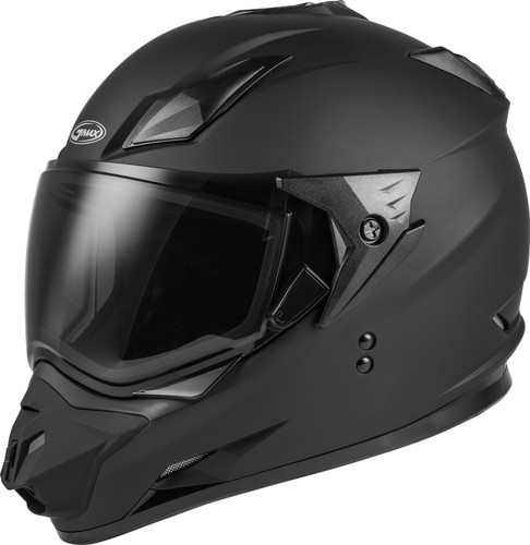 GMAX GM-11 Solid Dual Sport Motorcycle Helmet