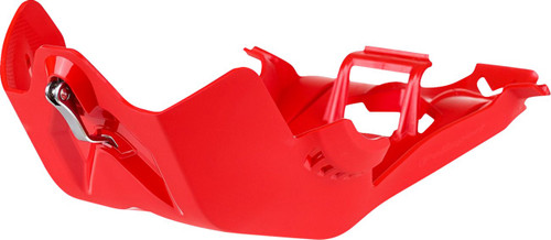 Polisport Fortress Red Plastic Skid Plate (8475400002)