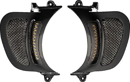 Custom Dynamics Black Genesis4 Dynamic LED Vent Inserts (CD-RG-V-AW2-B)