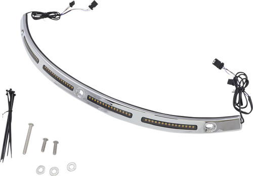 Custom Dynamics Genesis4 Dynamic LED Batwing Windshield Trim (CD-WT2-14-C)