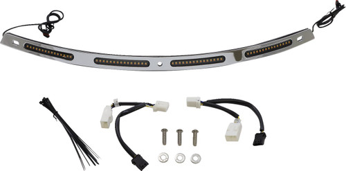 Custom Dynamics Genesis4 Dynamic LED Batwing Windshield Trim (CD-WT2-SEQ-01-C)