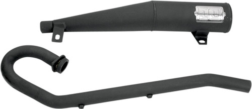 DG RCM 4-Stroke Black Steel 1-into-1 Exhaust System (04-4106)